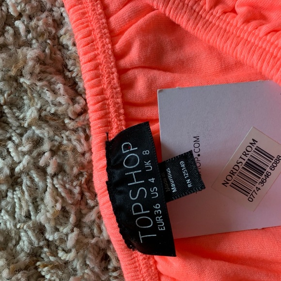 Topshop off the shoulder top size:4 🧡 brand new! - Picture 6 of 12